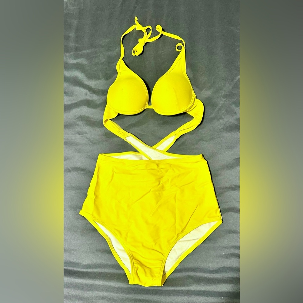 One Piece High-waisted Swimsuit